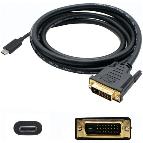 AddOn DVI-D/USB-C Video/Data Transfer Cable