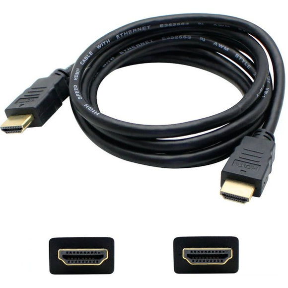 AddOn 1ft HDMI 1.4 Male to Male Black Cable For Resolution Up to 4096x2160 (DCI 4K)