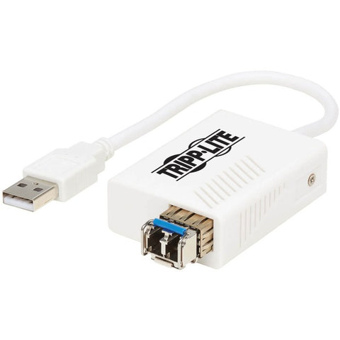 Tripp Lite USB Ethernet NIC Adapter USB 2.0 10/100Mbps 100Base-FX LC MMF
