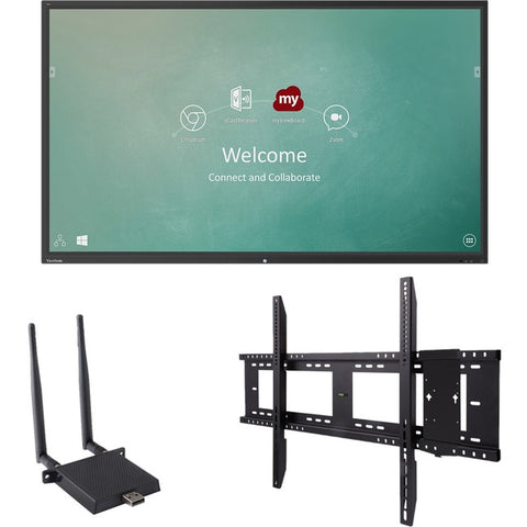 ViewSonic 98" ViewBoard 4K Ultra HD Interactive Flat Panel Bundle 1