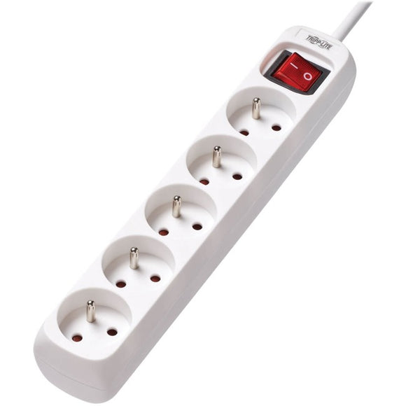 Tripp Lite Power Strip 5-Outlet French Type E Outlet 220-250V 16A 1.5M Cord