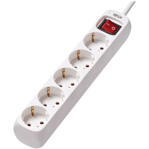 Tripp Lite Power Strip 5-Outlet German Type F Schuko Outlet 220-250V 16A
