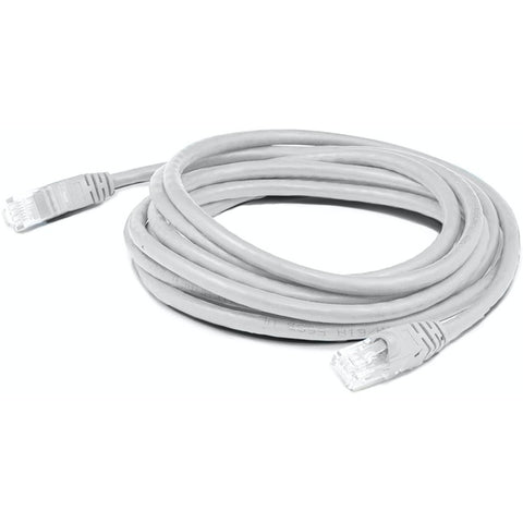 AddOn 5ft RJ-45 (Male) to RJ-45 (Male) Straight White Cat6A UTP PVC Copper Patch Cable