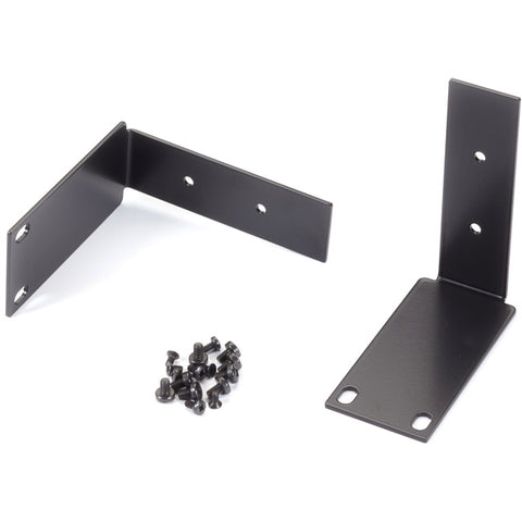 Black Box Rack Mount for KVM Switch - Black - TAA Compliant