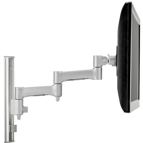 Atdec full motion monitor arm wall mount - Flat and Curved up to 32in - VESA 75x75, 100x100