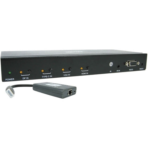 Tripp Lite Cat6 Presentation Switch/Extender Kit 4K HDMI DP USB C VGA 50ft