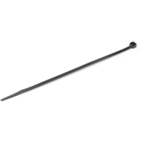 StarTech.com 8"(20cm) Cable Ties, 2-1/8"(55mm) Dia, 50lb(22kg) Tensile Strength, Nylon Self Locking Zip Ties, UL Listed, 1000 Pack, Black