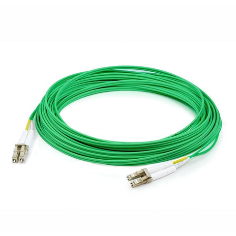 AddOn 2m LC (Male) to LC (Male) Green OM3 Duplex OFNR (Riser-Rated) Fiber Patch Cable