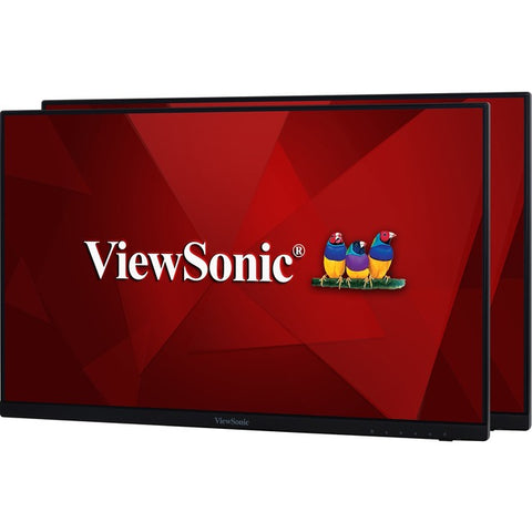 ViewSonic VA2256-MHD_H2 22" 1080p IPS Dual Pack Head-Only Monitors with FreeSync, HDMI and VGA