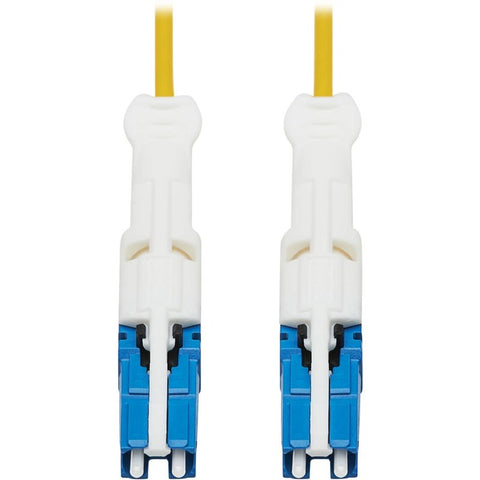 Tripp Lite Duplex Singemode 400Gb Fiber Optic Cable 9/125 OS2 LSZH Yellow 5M