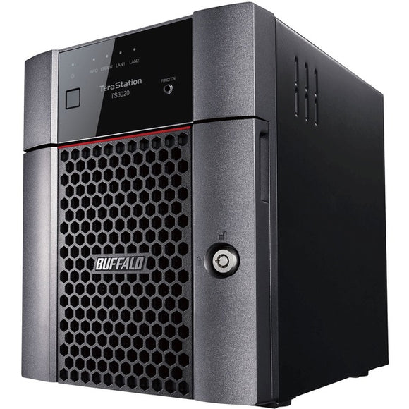 BUFFALO TeraStation 3420DN 4-Bay Desktop NAS 8TB (4x2TB) with HDD NAS Hard Drives Included 2.5GBE / Computer Network Attached Storage / Private Cloud / NAS Storage/ Network Storage / File Server