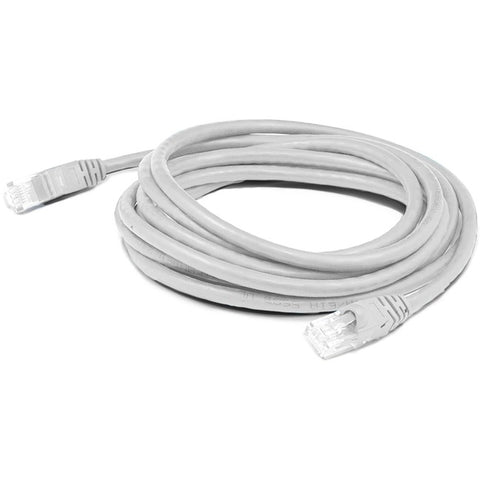 AddOn 7ft RJ-45 (Male) to RJ-45 (Male) Straight White Cat6 UTP PVC Copper Patch Cable