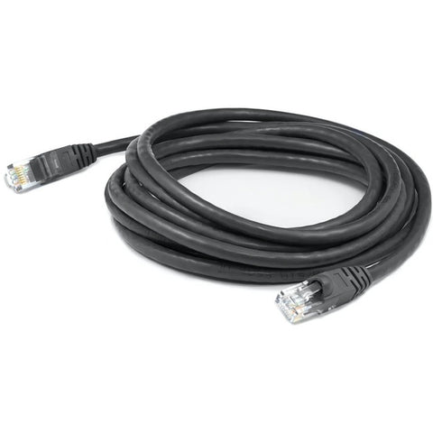 AddOn 2ft RJ-45 (Male) to RJ-45 (Male) Straight Black Cat6 UTP PVC Copper Patch Cable