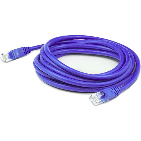 AddOn 75ft RJ-45 (Male) to RJ-45 (Male) Straight Blue Cat6A UTP PVC Copper Patch Cable