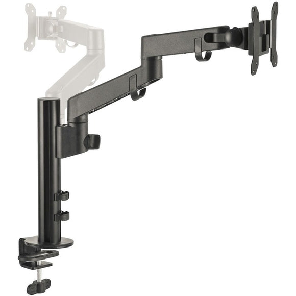 SIIG Single Pole Arm Multi-Angle Replaceable Articulating Monitor Desk Mount - 14