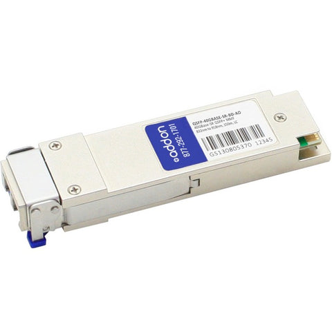 AddOn MSA and TAA Compliant 40GBase-SR QSFP+ Transceiver (MMF,832nm to 918nm,150m,LC)