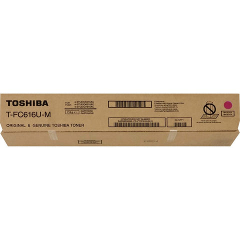 Toshiba Original Laser Toner Cartridge - Magenta - 1 Each
