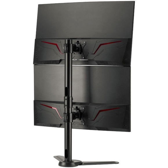 Freestanding Adjusting Vertical Dual Monitor Steel Stand 17