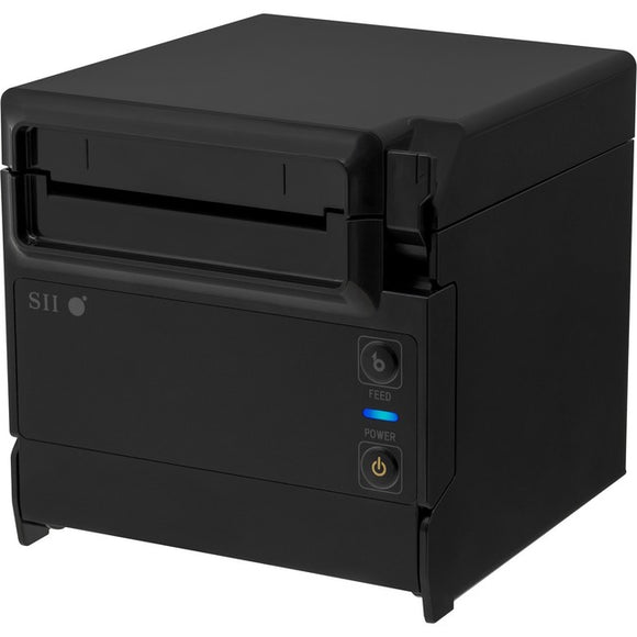 Seiko RP-F10 Black Direct Thermal POS Printer with Cutter- USB - Bluetooth - Near Field Communication (NFC)