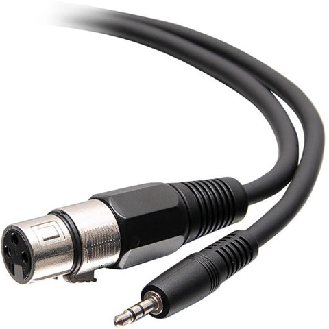 C2G 6ft 3-Pin XLR to TRS 1/8" 3.5mm AUX Audio Cable - M/F