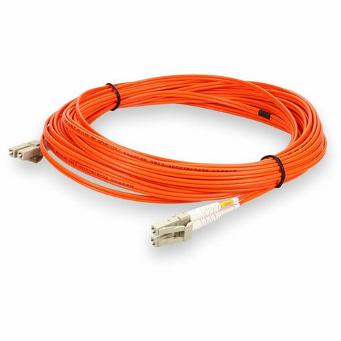 AddOn 4m LC (Male) to LC (Male) Orange OM2 Duplex OFNR (Riser-Rated) Fiber Patch Cable