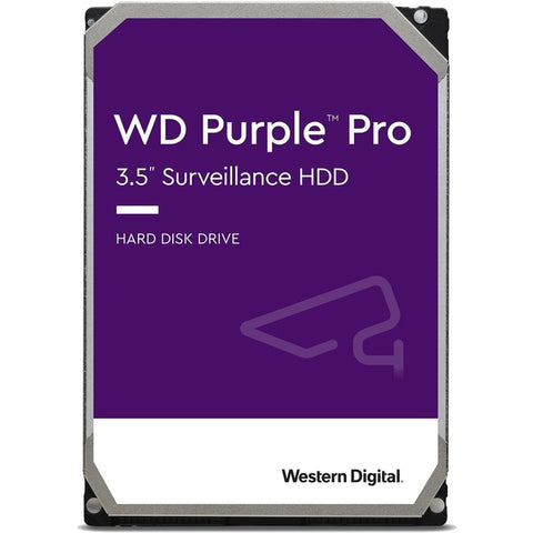 Western Digital Purple Pro WD141PURP 14 TB Hard Drive - 3.5" Internal - SATA (SATA/600) - Conventional Magnetic Recording (CMR) Method