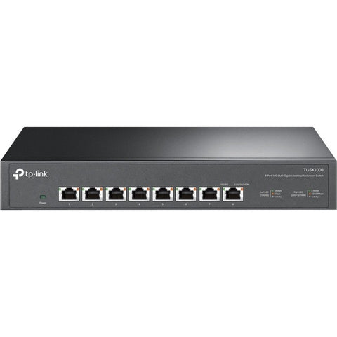 TP-Link TL-SX1008 - 8 Port 10G/Multi-Gig Unmanaged Ethernet Switch - Limited Lifetime Protection