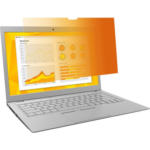 3M™ Gold Privacy Filter for 14" Widescreen Laptop
