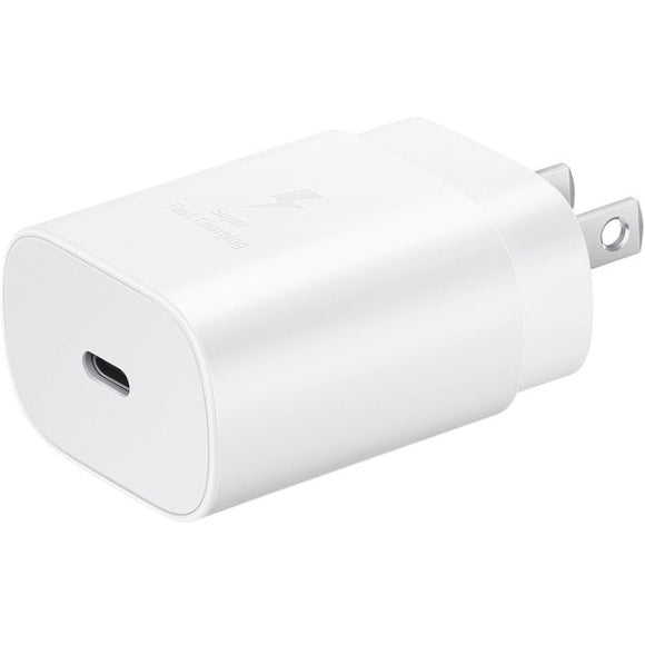 Samsung 25W Super Fast Wall Charger, White