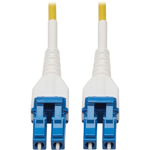 Tripp Lite Fiber Cable 100G SMF Duplex 9/125 OS2 LC/LC Armored Yellow 15M