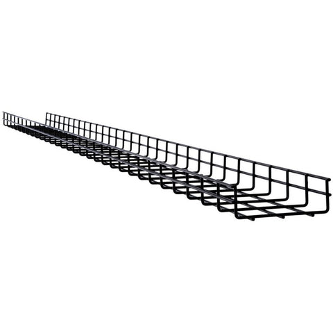 Tripp Lite Wire Mesh Cable Tray - 150 x 50 x 3000 mm (6 in. x 2 in. x 10 ft.), 10 Pack