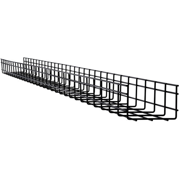 Tripp Lite Wire Mesh Cable Tray - 150 x 100 x 3000 mm (6 in. x 4 in. x 10 ft.), 10 Pack