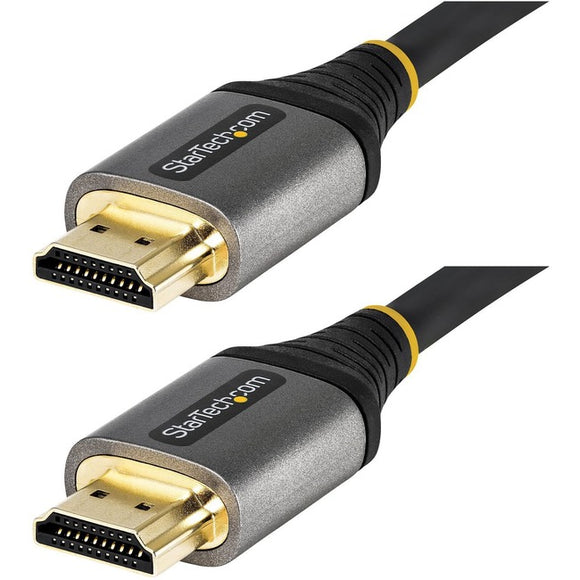 StarTech.com 10ft 3m Premium Certified HDMI 2.0 Cable, High Speed Ultra HD 4K 60Hz HDMI Cable with Ethernet, HDR10, UHD HDMI Monitor Cord