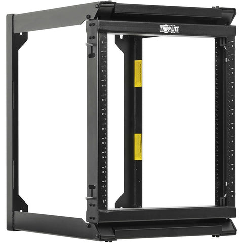 Tripp Lite Wallmount Open Frame Rack 12U 2-Post Hinged Front Heavy Duty