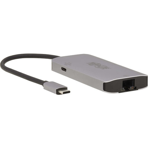 Tripp Lite USB C Hub USB 3.2 Gen 1 3 USB-A, Gbe Aluminum 100W PD Charging