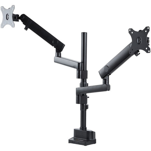 StarTech.com Desk Mount Dual Monitor Arm, Height Adjustable Full Motion Monitor Mount for 2x VESA Displays up to 32