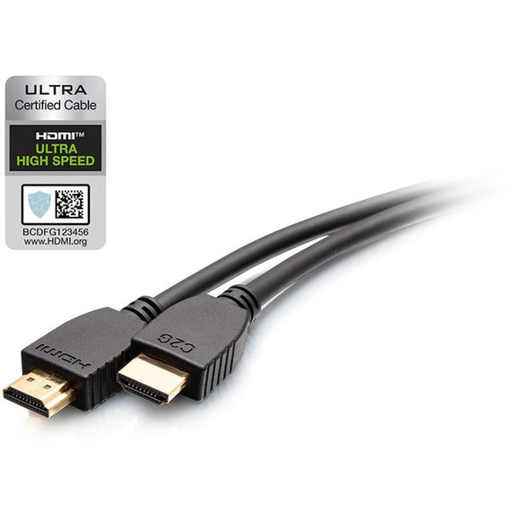 C2G 6ft Ultra High Speed HDMI 2.1 Cable w/ Ethernet - 8K 60Hz HDR - 48Gbps