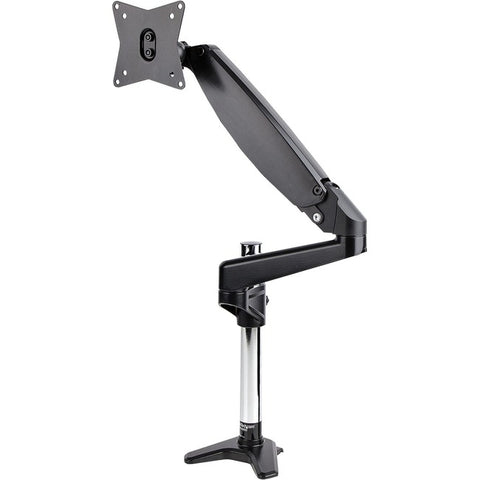 StarTech.com Desk Mount Monitor Arm for Single VESA Display 32" , 8kg/17.6lb, Full Motion Articulating & Height Adjustable, C-Clamp/Grommet