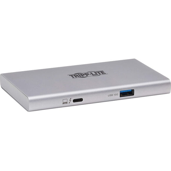 Tripp Lite Thunderbolt 3 Hub 4-Port 8K 2x 4K 60Hz USB-A 100W Charging Gray