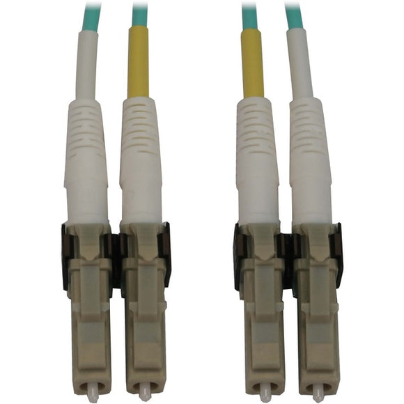 Tripp Lite Switchable Fiber Optic Cable 400G MMF 50/125 Duplex LC-PC M/M 8M