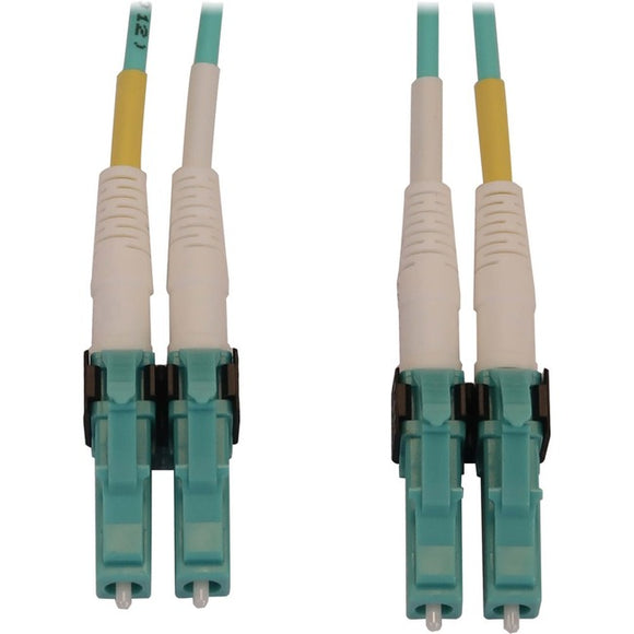 Tripp Lite Switchable Fiber Optic Cable 400G MMF 50 OM4 Duplex LC-PC M/M 1M