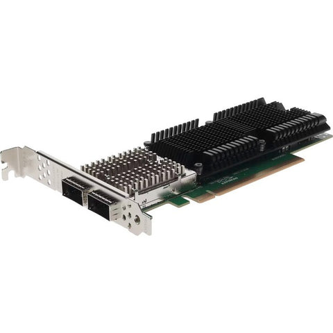 AddOn 100Gbs Dual Open QSFP28 Port PCIe 4.0 x16 Network Interface Card w/PXE boot