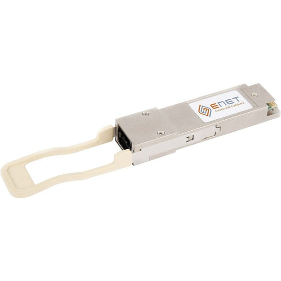 ENET Ruckus (formerly Brocade) Compatible 100G-QSFP28-SR4 TAA Compliant Functionally Identical 100GBASE-SR4 QSFP28 850nm 100m DOM MMF MPO-12 Connector Commercial Temp