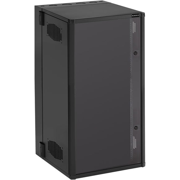 Black Box Wallmount Cabinet Enclosure - 26u, 24-in. W X 25-in. D, 19-in. Rackmount, M6 Rai