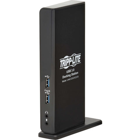 Tripp Lite USB-A / USB-C Dual Display Docking Station - 1080p 60 Hz HDMI, USB 3.2 Gen 1, USB-A Hub, GbE