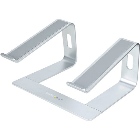 Laptop Stand for Desk, Supports 5kg / 11lb, Aluminum, Silver, Ergonomic Laptop Riser, Portable Laptop Holder for Desk