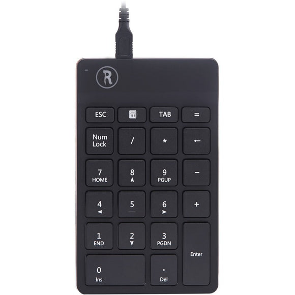 R-Go Numpad Break, numeric keyboard with break software, wired, black