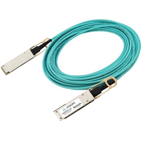 Axiom 100GBASE-AOC QSFP28 Active Optical Cable Aruba Compatible 7m