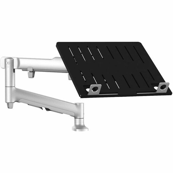 Atdec Mounting Arm for Notebook, Flat Panel Display, Monitor - Silver, Black