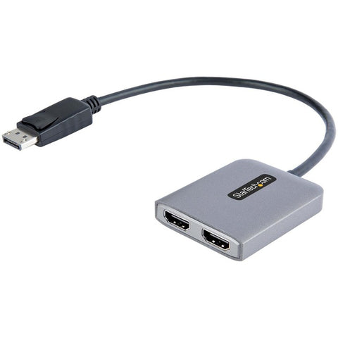 Startech Displayport To Dual Hdmi Mst Hub For Dual 4k 60hz - Dp 1.4/dsc/hbr3/32.4gbps/hdr